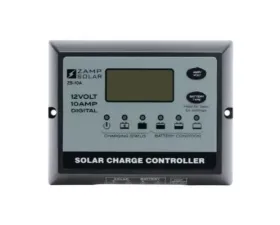 Zamp Solar 10-Amp 5-Stage PWM Charge Controller