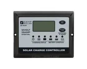 Zamp Solar 15-Amp 5-Stage PWM Charge Controller