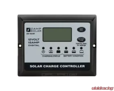 Zamp Solar 15-Amp 5-Stage PWM Charge Controller - ZS-15AW