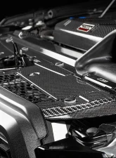 COBB Tuning Redline Carbon Fiber Radiator Shroud for Ford F-150 Ecoboost Raptor 2017-2020                                     - 4F2660 - Image 9