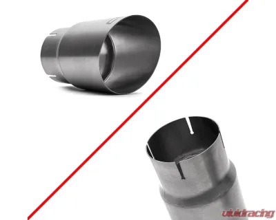 COBB Tuning Brushed Titanium Tip Kit Subaru Impreza | WRX | STI 2002-2007 - 512140-NB