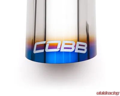COBB Tuning Blued Titanium Tip Kit Volkswagen GTI 2014-2024 - 5V2150-B