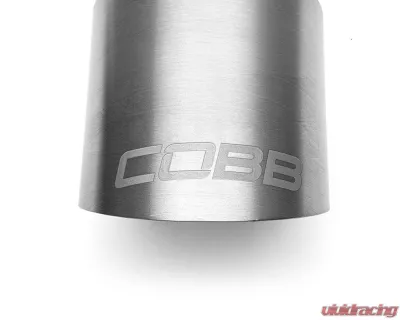COBB Tuning Brushed Titanium Tip Kit Volkswagen GTI Mk8 2014-2024 - 5V2150-NB