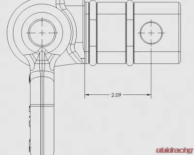 COBB Tuning 2" Hitch Receiver D-Ring Shackle - 8F3675