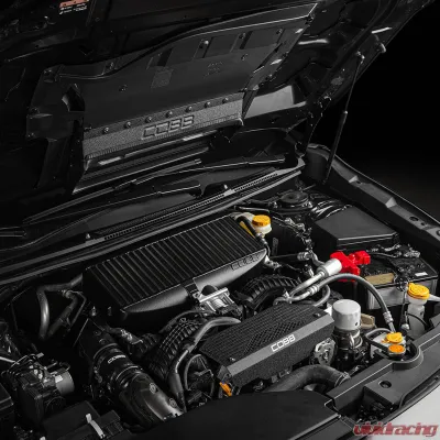 COBB Tuning Top Mount Intercooler Kit Black Subaru WRX 2022-2025 - B41450-BK