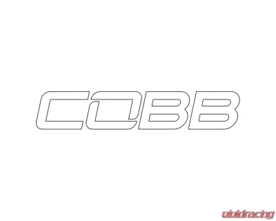 COBB Tuning Logo Decal 4" - White - CO-4-STICKER-WH