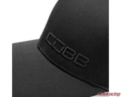 COBB Tuning Black Logo Snapback Cap - CO-CAP-BLACK-LOGO
