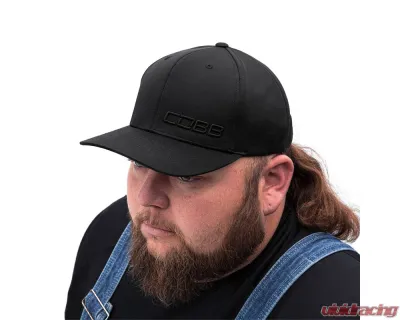 COBB Tuning Black Logo Snapback Cap - CO-CAP-BLACK-LOGO