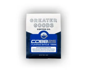 COBB Tuning Greater Goods COBB25 Anniversary Blend coffee