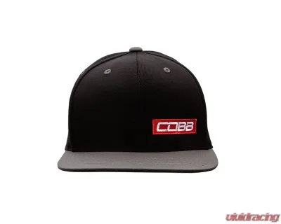 COBB Tuning Black-Gray Snapback COBB Cap - CO-Cap-Red-Bar