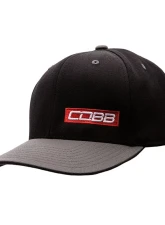 COBB Tuning Black-Gray Snapback COBB Cap                                     - CO-Cap-Red-Bar - Image 4
