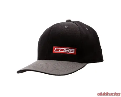 COBB Tuning Black-Gray Snapback COBB Cap - CO-Cap-Red-Bar