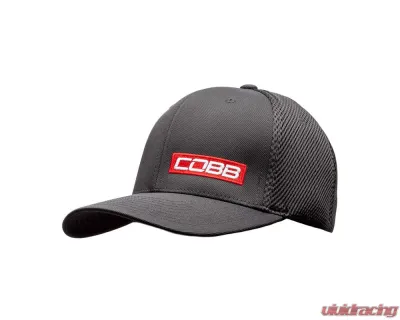 COBB Tuning Flexfit Ultrafibre / Airmesh COBB Cap Red Bar - CO-Cap-Ultra-Red-Bar-L-XL