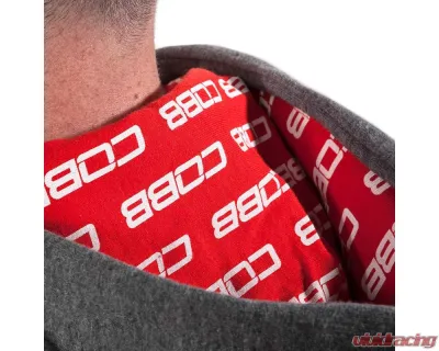COBB Tuning Grey Zip Hoodie - CO-LINERHOODIE-GRY-L