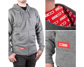 COBB Tuning Grey Zip Hoodie