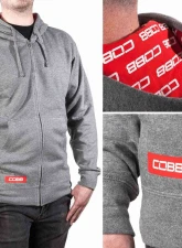 COBB Tuning Grey Zip Hoodie                                     - CO-LINERHOODIE-GRY-L - Image 6