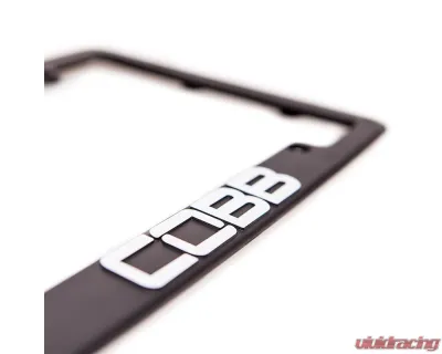 COBB Tuning New COBB Black License Plate Frame - CO-PFRAME-NEW