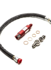 COBB Tuning FP High Flow Oil Supply Line w/ Inline Filter Mitsubishi Evolution X 2008-2015                                     - FPMLSSEvoX - Image 2
