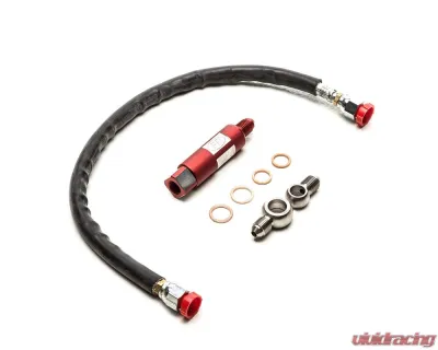 COBB Tuning FP High Flow Oil Supply Line w/ Inline Filter Mitsubishi Evolution X 2008-2015 - FPMLSSEvoX