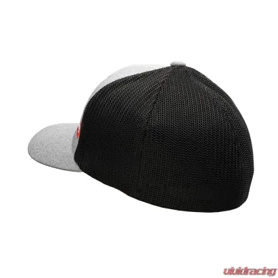 COBB Tuning Mesh 2-Tone Stretch Cap - Heather/Black - CO-CAP-GRAY-MESH