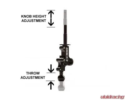 COBB Tuning 6-Speed Double Adjustable Short Throw Shifter LGT Spec B Subaru Legacy GT Spec B MT USDM 2007-2009 - 224316
