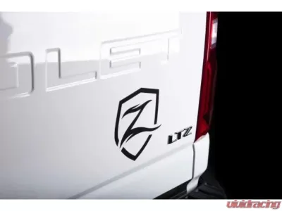 Zone Offroad 7" Black Shield Decal - ZONU9106