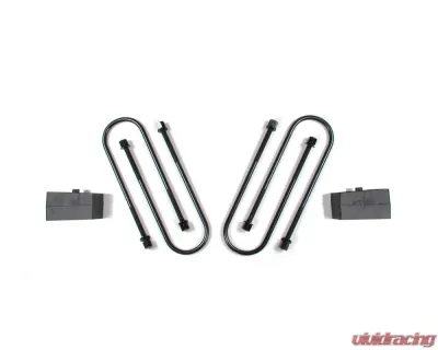 Zone Offroad Rear 2" Block Kit 4" U-bolts Ram 3500 2013-2018 - ZOND1207
