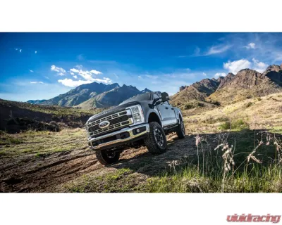 Zone Offroad 5"-7" Lift w/ Radius Arm Drop Bracket Ride Height Sensor Bracket Relocation Kit Ford 2023-2025 - ZONF5502