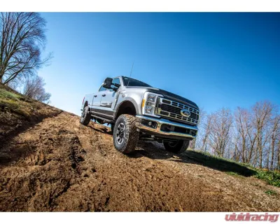 Zone Offroad 5"-7" Lift w/ Radius Arm Drop Bracket Ride Height Sensor Bracket Relocation Kit Ford 2023-2025 - ZONF5502