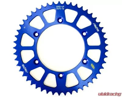 Sunstar Rear Sprocket Aluminum Blue 49t Yamaha 2015-2019 - 5-359249BL