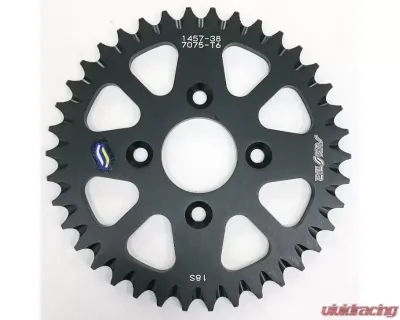 Sunstar Rear Sprocket Aluminum Black 38t - 5-145738BK
