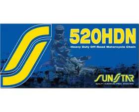 Sunstar Hd Non-Sealed Chain 520x114 Honda | Kawasaki | KTM | Suzuki | Yamaha | Beta 2001-2019