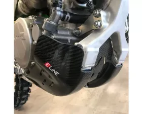 E-Line Accessories Carbon Fiber Skid Plates For Kawasaki Kx 450 2019-2020