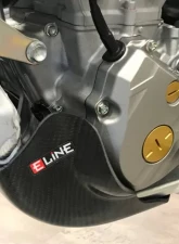 E-Line Accessories Carbon Fiber Skid Plates For Kawasaki Kx 450 2019-2020                                     - KSP45019 - Image 3