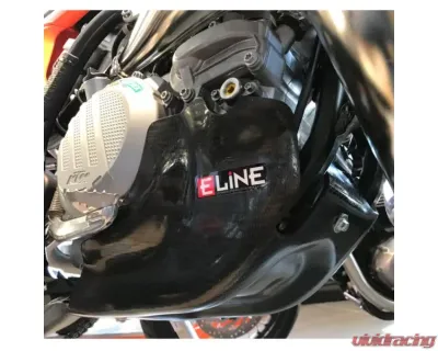 E-Line Accessories Carbon Fiber Skid Plates Ktm|Husqvarna 250|300 2019-2021 - MSP25017C