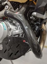 E-Line Accessories Carbon Fiber Skid Plates Ktm|Husqvarna 450|500 2020-2021                                     - MSP50020 - Image 3