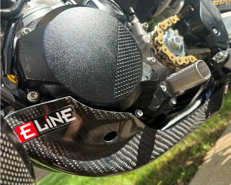 E-Line Accessories Carbon Fiber Skid Plate KTM | Husqvarna 2023 - MSP30023