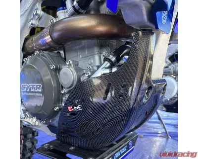 E-Line Accessories Carbon Fiber Skid Plate Yamaha YZ250 | YZ450 F | FX 2023-2024 - YSP45020X