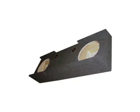 Qpower Empty Woofer Box Dual 12