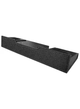 Qpower Bomb Dual 10" Woofer Box Under Seat Downfire Ford F-150 Extended Cab | Super Crew 2004-2008                                     - QBFORD102004 - Image 2