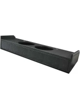 Qpower Dual 10" Empty Woofer Box Under Seat Downfire Ford F-150 2009-2014                                     - QBFORD102009DF - Image 2