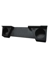 Qpower Bomb ual 10" Woofer Box Under Seat Downfire Chevrolet Silverado Extended Cab Trucks 2007 - 2013                                     - QBGMC102007HT - Image 4