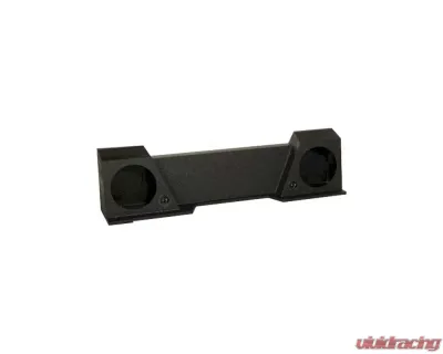 Qpower Bomb ual 10" Woofer Box Under Seat Downfire Chevrolet Silverado Extended Cab Trucks 2007 - 2013 - QBGMC102007HT