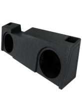 Qpower Q-Bomb Dual 10" Empty Woofer Box Chevrolet | GMC Crew Cab & Double Cab 2019+                                     - QBGMC19210 - Image 4