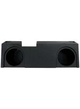 Qpower Q-Bomb Dual 10" Empty Woofer Box Chevrolet | GMC Crew Cab & Double Cab 2019+                                     - QBGMC19210 - Image 3