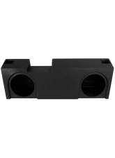 Qpower Q-Bomb Dual 10" Empty Woofer Box Chevrolet | GMC Crew Cab & Double Cab 2019+                                     - QBGMC19210 - Image 4