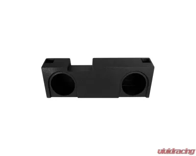Qpower Q-Bomb Dual 10" Empty Woofer Box Chevrolet | GMC Crew Cab & Double Cab 2019+ - QBGMC19210