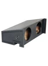 Qpower "Q-Bomb" Dual 10" Sealed Woofer Box Jeep Wrangler CJ5 | CJ7 1959-2020                                     - QBJEEP10DF - Image 2