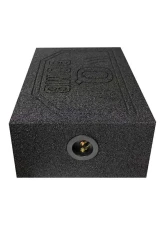 QPower Universal Downfire/Behind Seat Single 10 inch Sealed QBomb                                     - QBSHALLOW10DF - Image 4