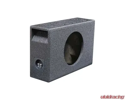 Qpower Single 10" Universal Vented Truck Box Finished w/Bed Liner - QBSHALLOW110V